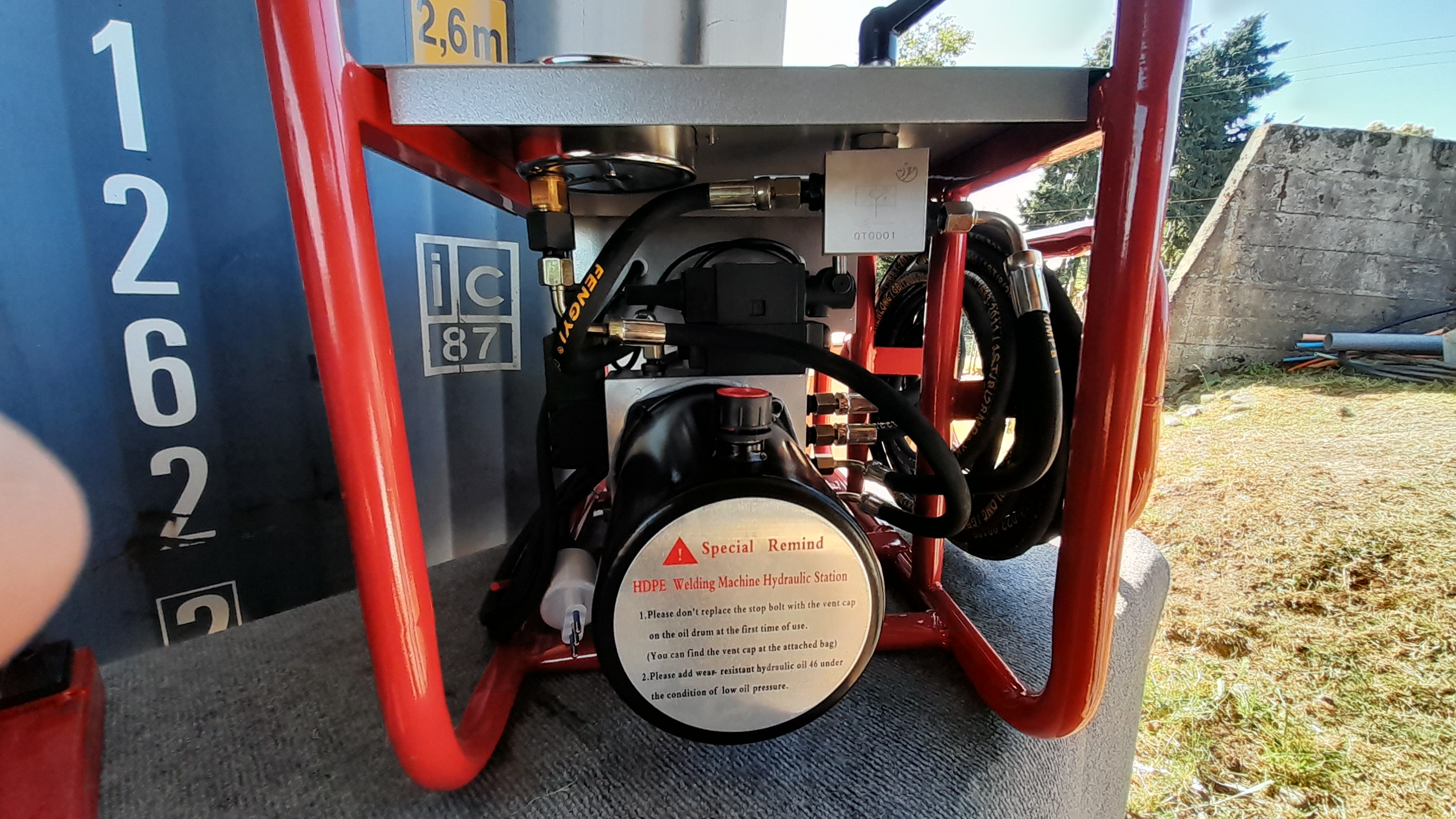 Termofusora hidráulica lineal HDPE 40-200mm marca DAPEK - POLYFUSION - Imagen 8