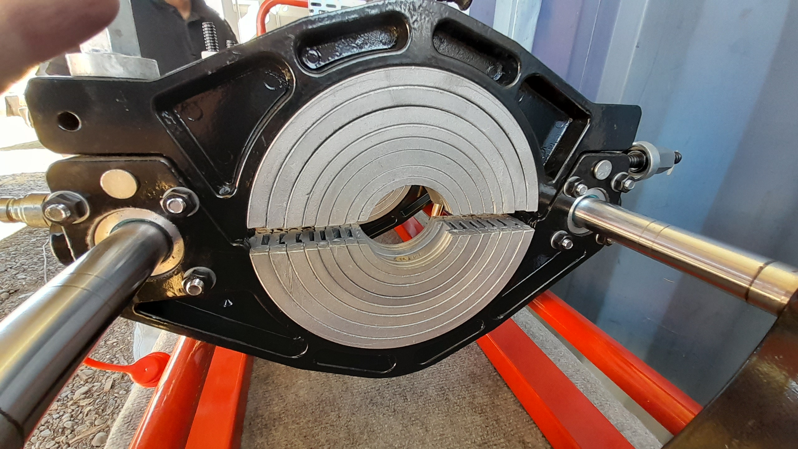 Termofusora hidráulica lineal HDPE 40-200mm marca DAPEK - POLYFUSION - Imagen 9