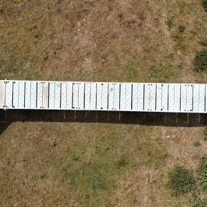 Pasillo Plataforma Galvanizada TEE 11,2 x 2,55 x 1,0mts Primera Selección