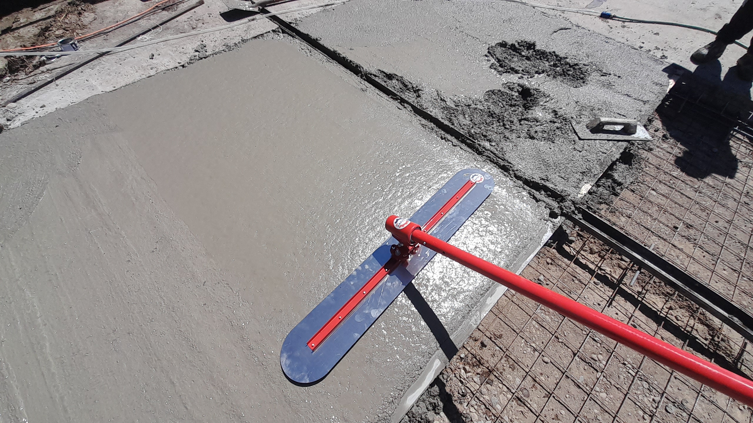 Platacho gigante acero Inoxidable tipo Bull float -Llana gigante- - Imagen 5