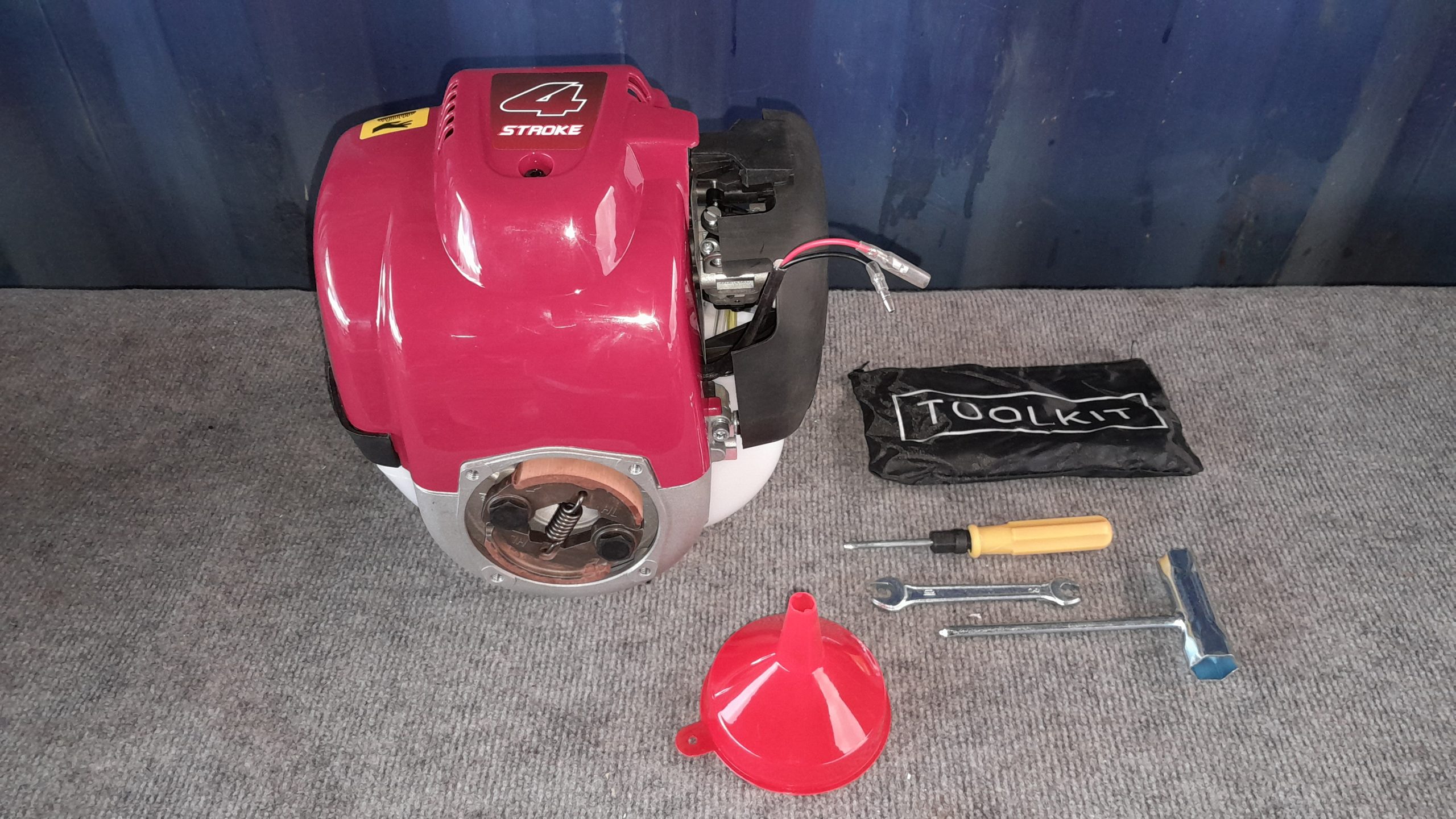 Motor 35cc Marca DAPEK Repuesto Reglas Vibradoras y Desbrozadoras - Imagen 4