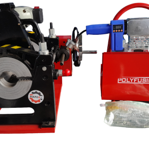 Termofusora manual lineal 2 arcos HDPE 40-160mm Digital marca DAPEK – POLYFUSION