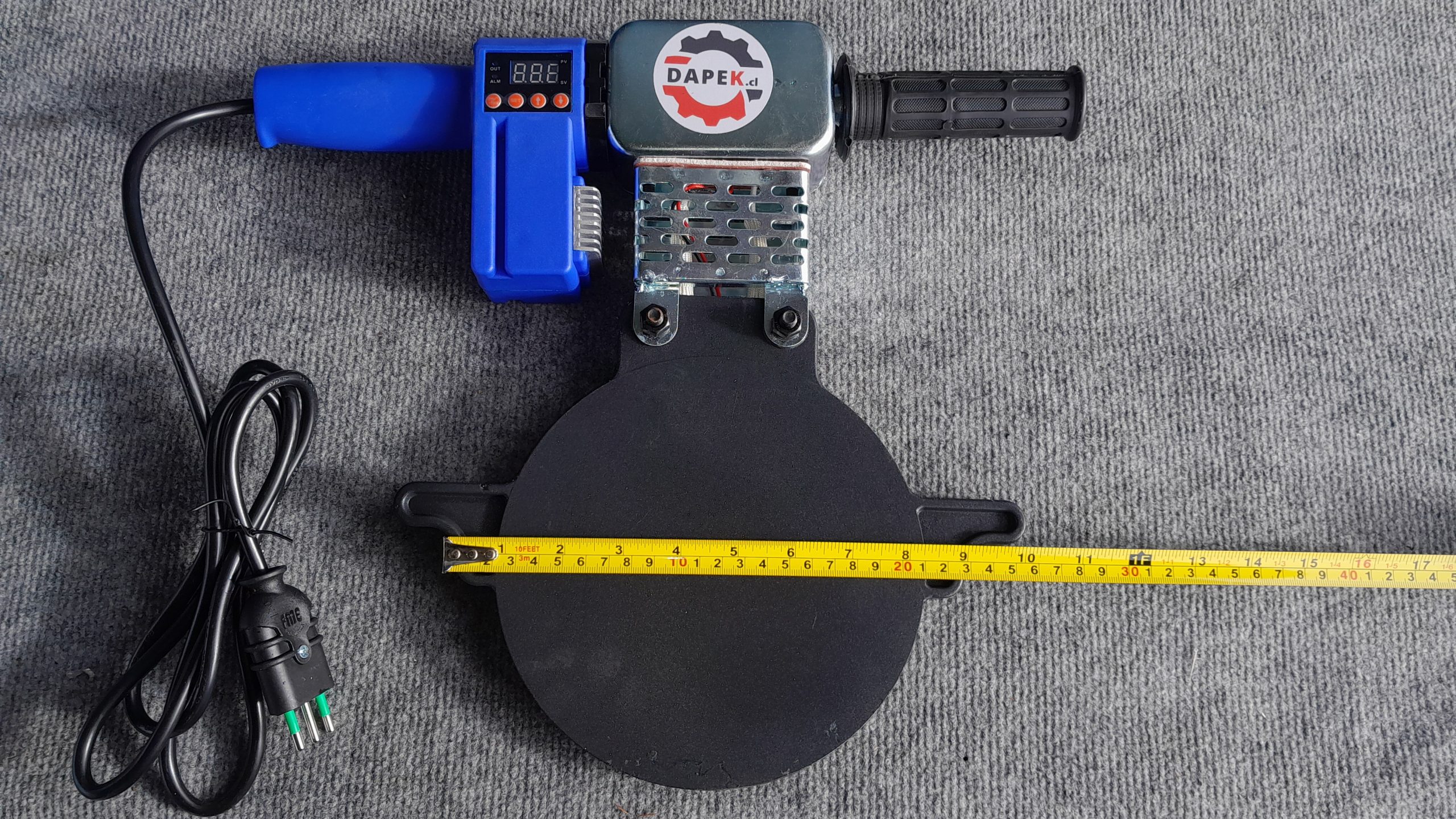 Repuesto Unidad de calor digital para termofusora HDPE manual 40-160mm - Imagen 2