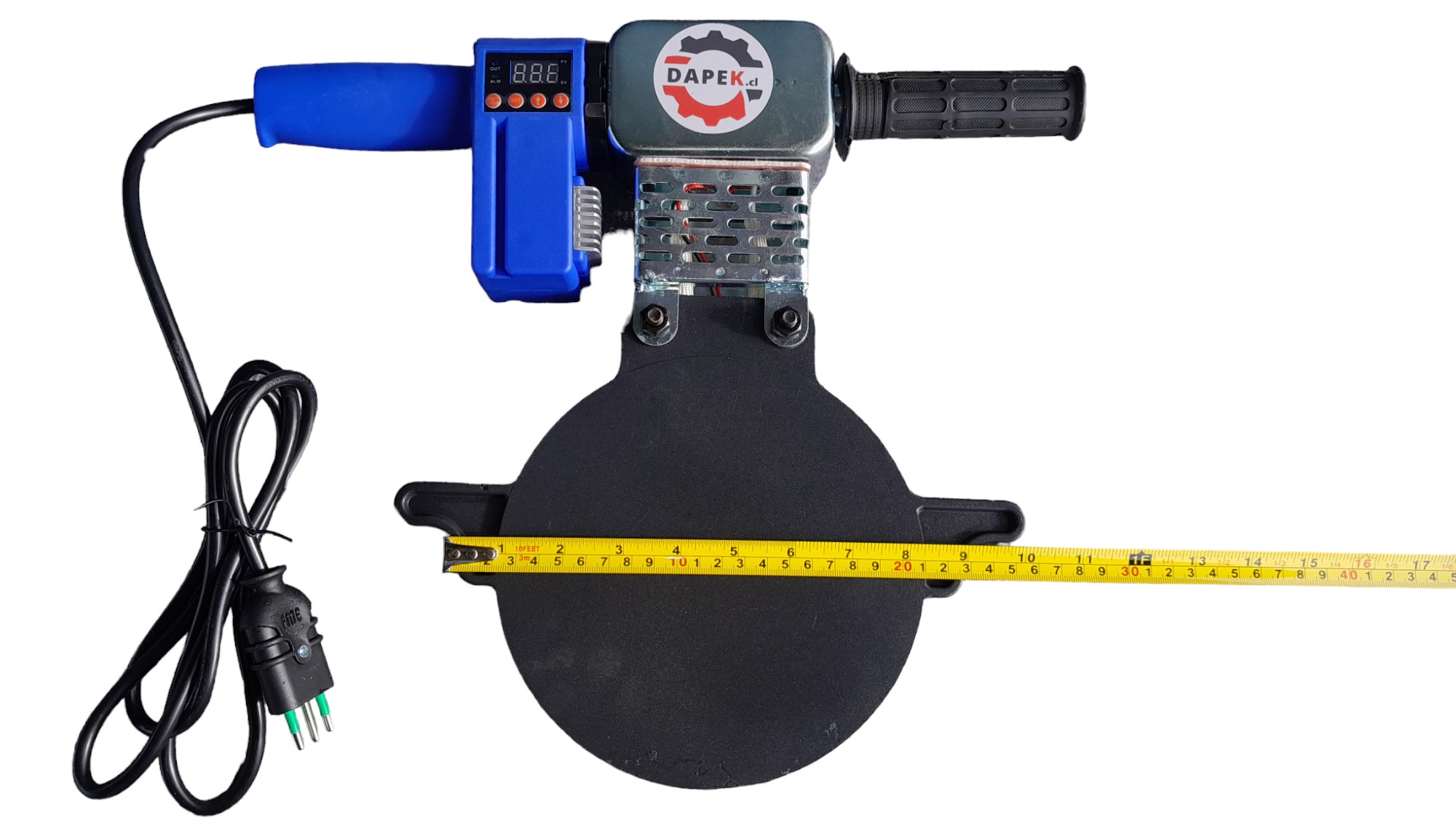 Repuesto Unidad de calor digital para termofusora HDPE manual 40-160mm