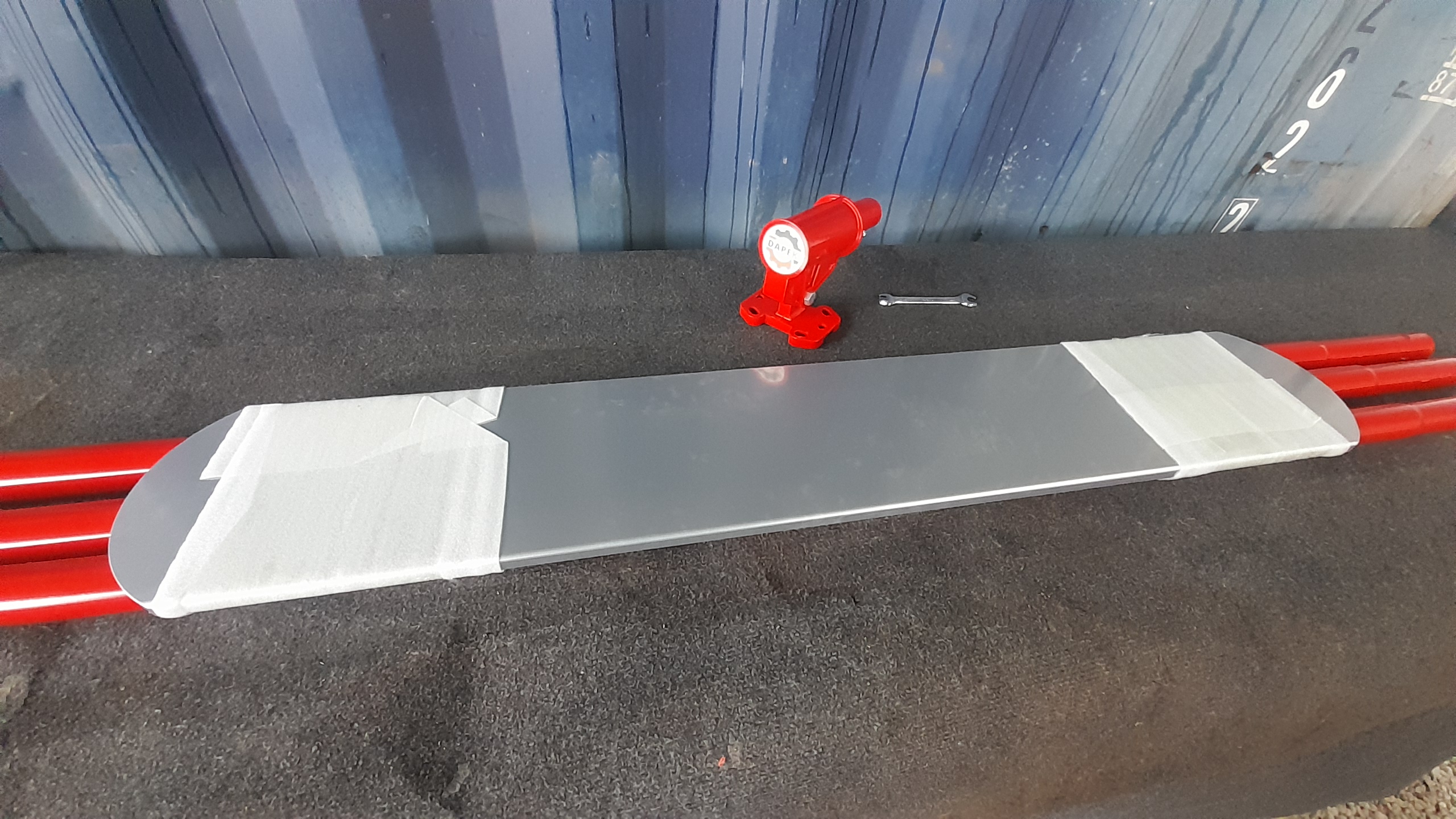 Platacho Gigante tipo Bull Float Aluminio - Imagen 9