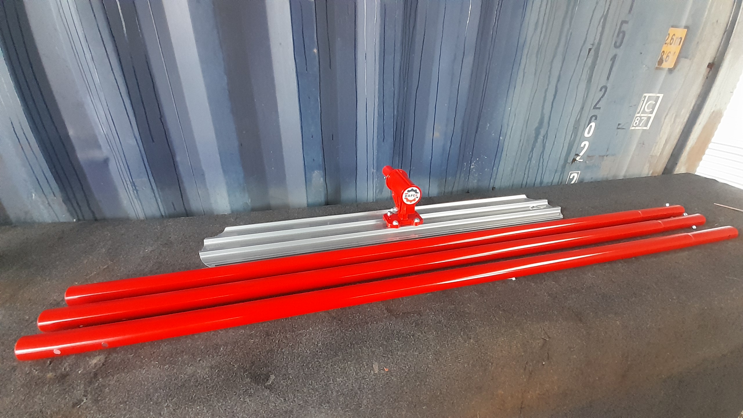 Platacho Gigante tipo Bull Float Aluminio