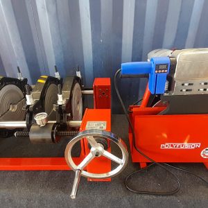 TERMOFUSORA MANUAL LINEAL 4 ARCOS HDPE 50-250MM DIGITAL DAPEK POLYFUSION