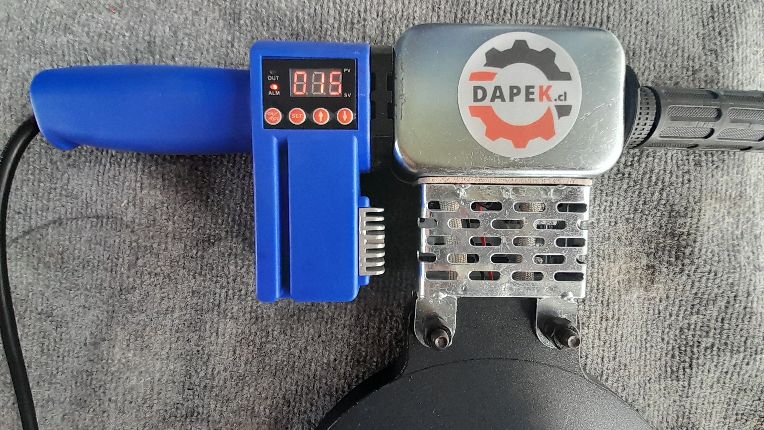 Unidad de calor Digital para Termofusora HDPE manual 40-200mm - Imagen 2