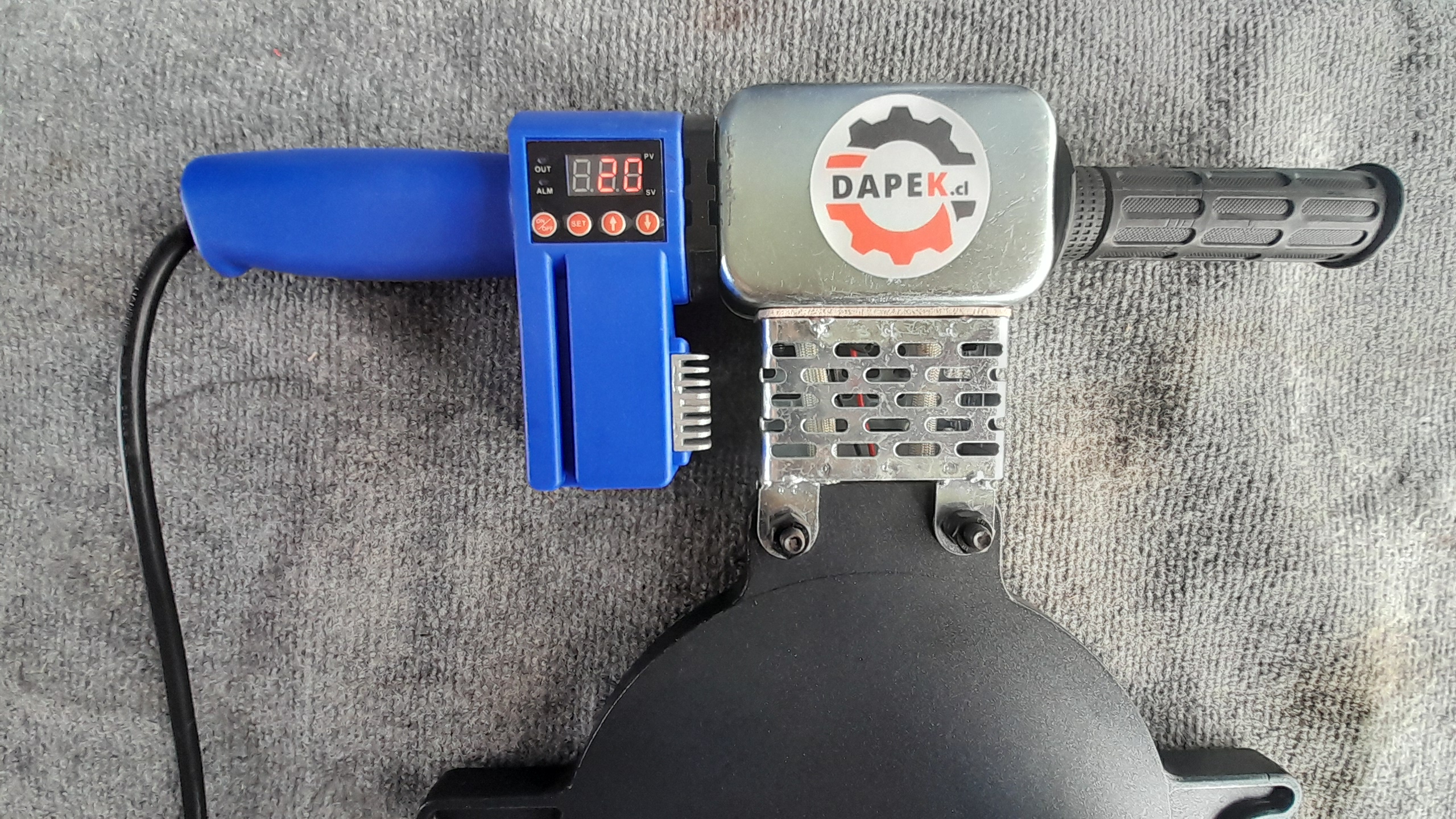 Unidad de calor Digital para Termofusora HDPE manual 40-200mm - Imagen 5
